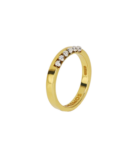 Desmos Two Tone Sunshine Ring Size 7