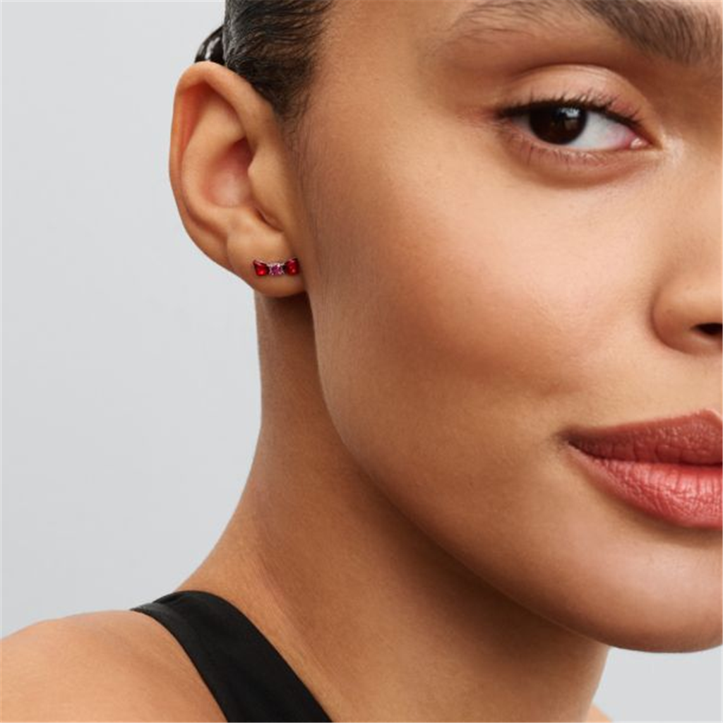 Pandora Disney Snow White Bow Stud Earrings