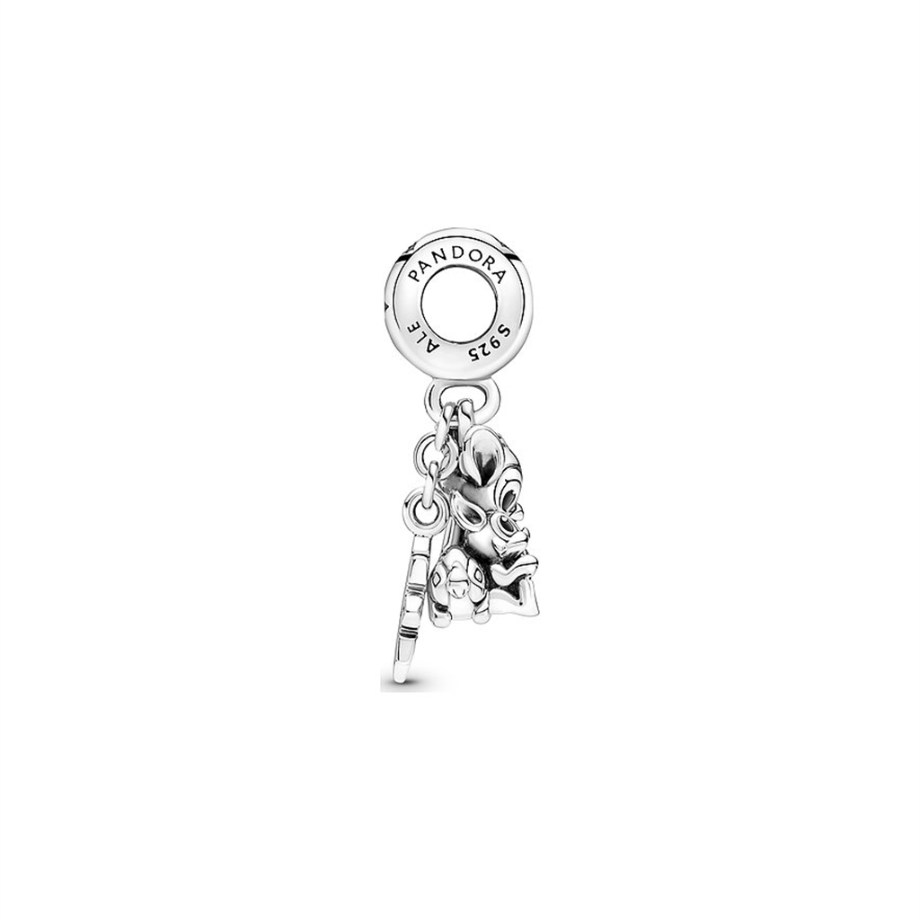 Disney Bambi & Thumper Bangle Charm Bracelet Set