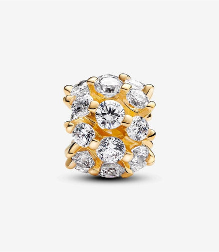 Pandora Moments Sparkling Round Charm