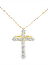 .83Ct Diamond Cross Pendant