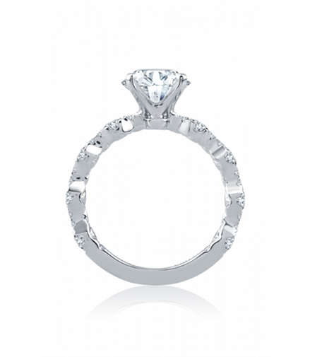 A.Jaffe Diamond Engagement Ring
