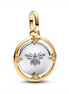 Pandora ME/Moments Bee Gold-Plated Medallion Charm