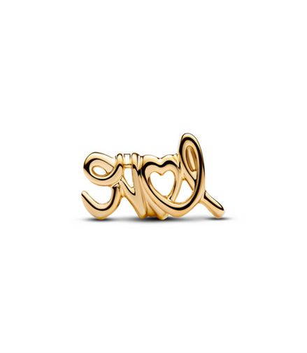 Pandora Moments Handwritten Love Charm