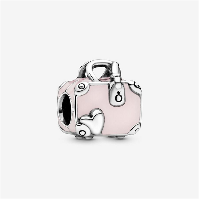 Pandora Moments Pink Travel Bag Charm