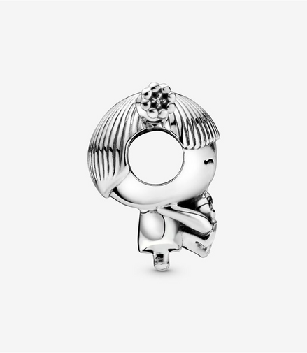 Pandora Moments Little Girl Silver Charm