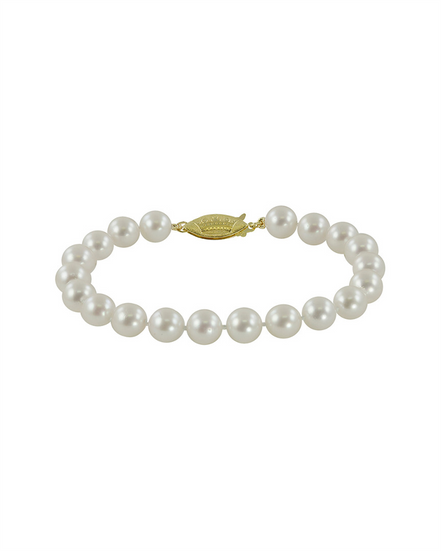 Imperial Pearl Ladies Freshwater Pearl Strand Bracelet