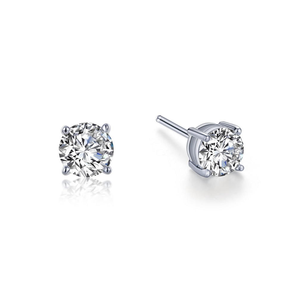 Lafonn 1.50 CTW Simmulated Diamond Solitaire 4 Prong Earrings