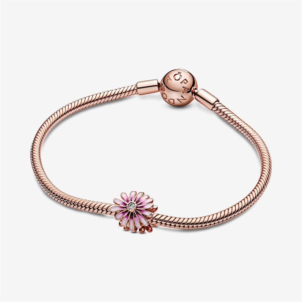 Pandora Moments Pink Daisy Charm