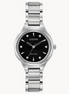 Citizen Ladies Corso Eco-Drive Black Diamond Dial Bracelet Watch