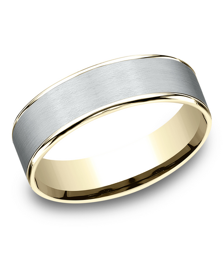 Benchmark "The Rembrandt" Mens Wedding Band
