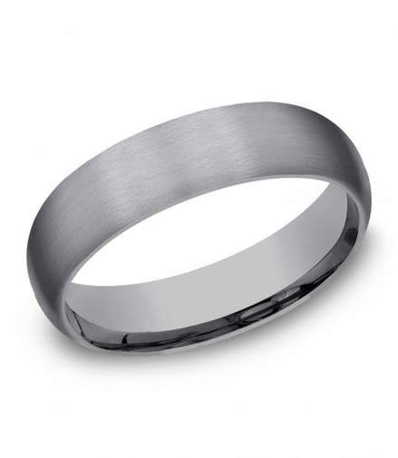 Benchmark Grey Tantalum Wedding Band