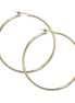 Carla Ladies 14K Yellow Gold Tube Hoop Earrings