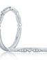 A.JAFFE 14K White Gold Diamond Wedding Band