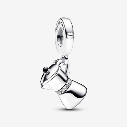 Pandora Moments Moka Pot Dangle Charm