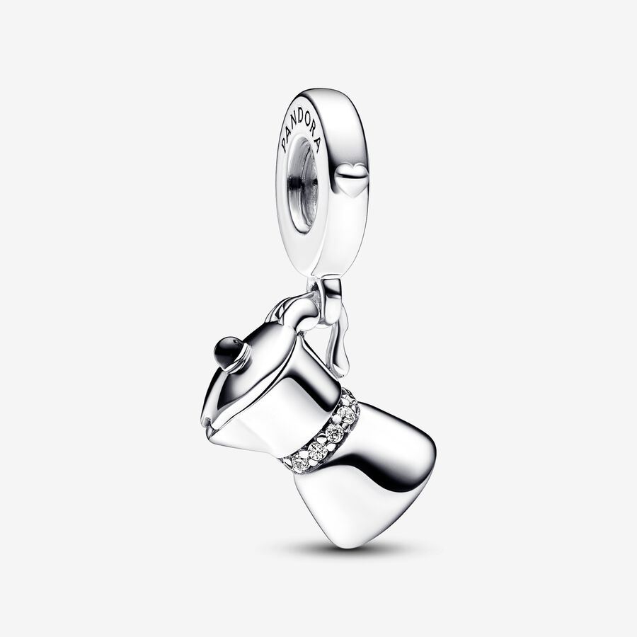 Pandora Moments Moka Pot Dangle Charm