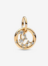 Pandora Moments 14K Gold-Plated Aquarius Zodiac Dangle Charm