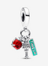 Pandora Moments NYC Apple, Torch And Street Sign Triple Dangle Charm