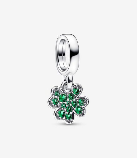 Pandora Moments Four Leaf Clover Dangle Charm