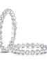 A.JAFFE 14K White Gold Eternity Wedding Band