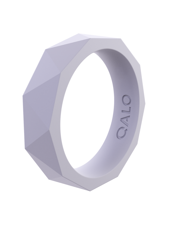 WOMEN'S LILAC PRISM SIZE 7 SILICONE RING