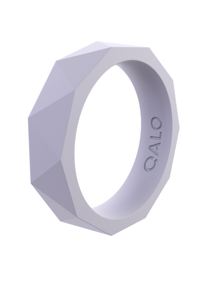 WOMEN'S LILAC PRISM SIZE 7 SILICONE RING