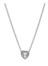 Pandora Timeless Elevated Clear Heart Necklace