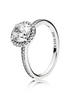 Pandora Timeless Round Sparkle Halo Ring Size 6