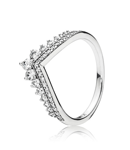 Pandora Timeless Princess Wishbone Ring Size 8.5