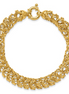 Ladies 14K Yellow Gold Polished Woven Link Bracelet
