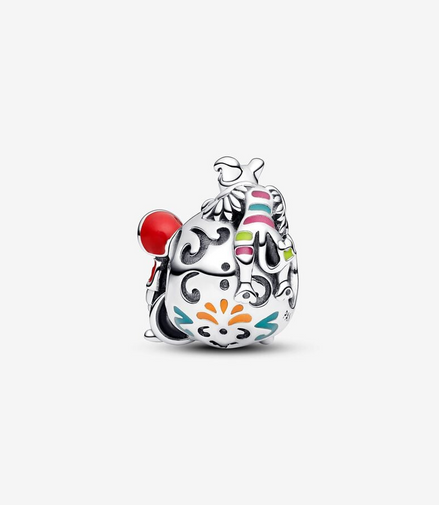 Disney X Pandora Pixar Coco Miguel & Dante Skull Glow-in-the-dark Charm