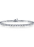 LaFonn 2.50 CTW Simulated Diamond Classic Tennis Bracelet