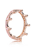 Pandora Moments  Pink Enchanted Crown Ring Size 8.5
