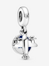 Panodra Moments "To Travel Is To Live" Propeller Plane Dangle Charm