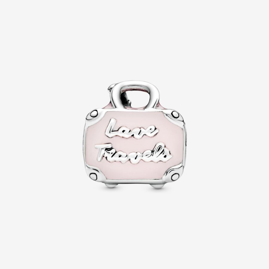Pandora Moments Pink Travel Bag Charm