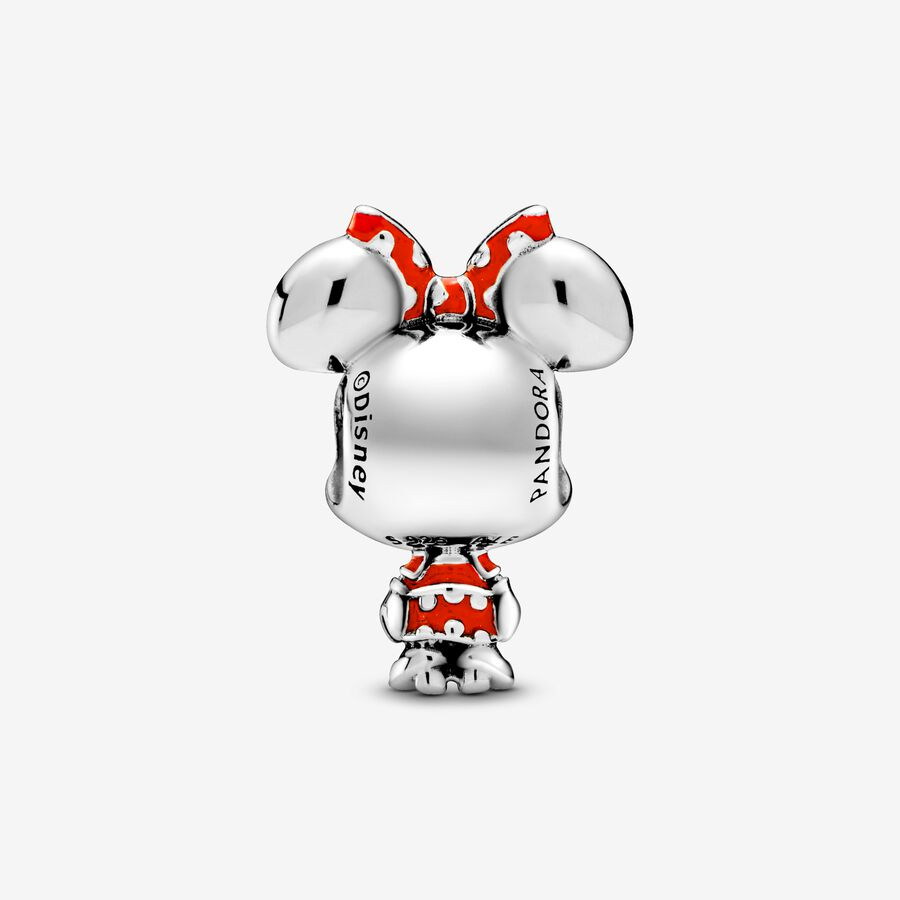 Pandora Disney Minnie Mouse Dotted Dress & Bow Charm