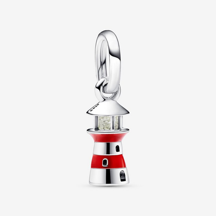 Pandora Moments Glow-In-The-Dark Lighthouse Dangle Charm