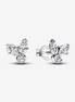 Pandora Moments Sparkling Herbarium Cluster Stud Earrings