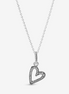 Pandora Timeless Sparkling Freehand Heart Pendant Necklace