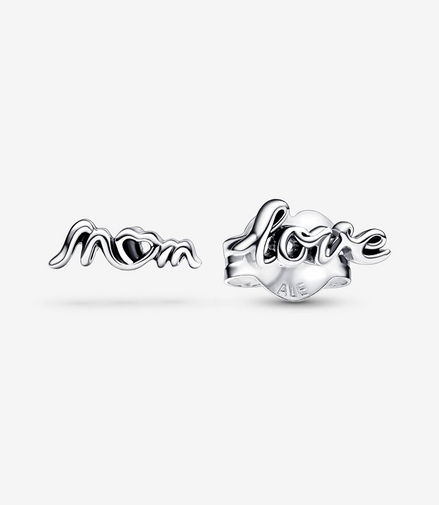 Pandora Moments Love Mom Stud Earrings