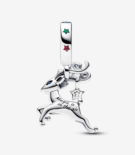 Pandora Moments Magical Christmas Reindeer Dangle Charm
