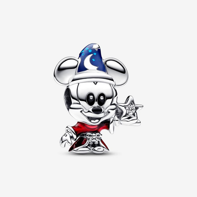 Disney Pandora "Believe In Magic" Sorcerer Apprentice Mickey Charm