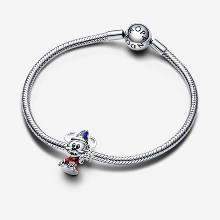 Disney Pandora "Believe In Magic" Sorcerer Apprentice Mickey Charm