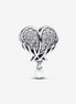 Pandora Moments Sparkling Angel Wings & Heart Charm