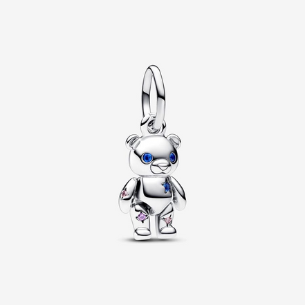 Pandora Moments Movable Teddy Bear Dangle Charm