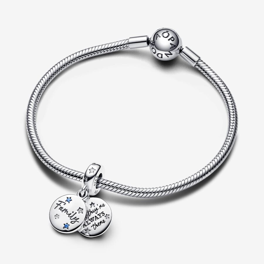 Pandora Moments Family Love Double Dangle Charm