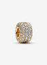 Pandora Timeless Sparkling Pavé Triple-Row Charm