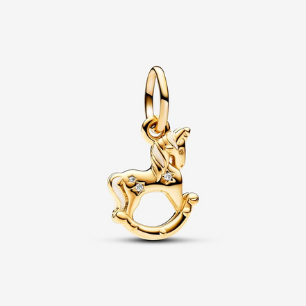 Pandora Moments Rocking Unicorn Dangle Charm