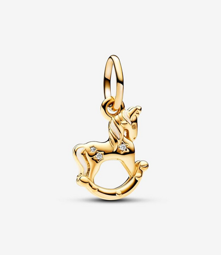 Pandora Moments Rocking Unicorn Dangle Charm