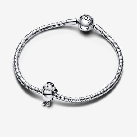 Pandora Moments Skiing Penguin Charm